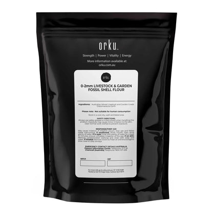 Orku 100g Diatomaceous Earth Garden 0-2mm Australian Fossil Shell Flour - Image 2