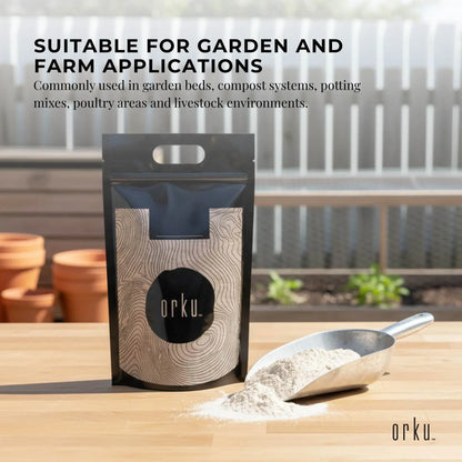 Orku 10Kg Diatomaceous Earth Garden 0-2mm Australian Fossil Shell Flour - Image 5