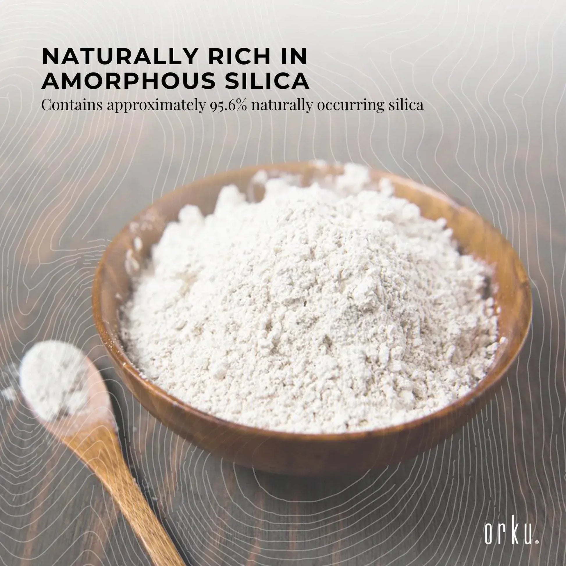Orku 5Kg Diatomaceous Earth Garden 0-2mm Australian Fossil Shell Flour Tub - Image 4