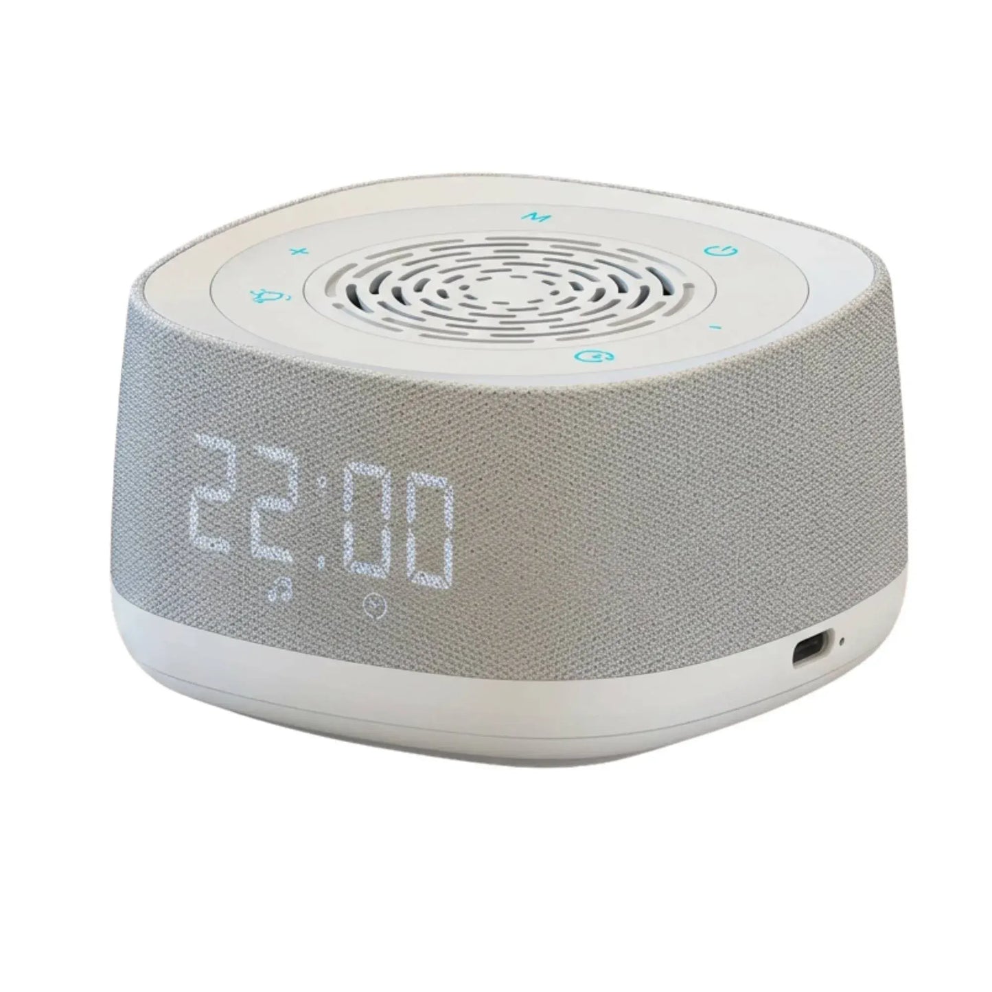 Tooleroo White Noise Machine Speaker - Bluetooth Night Light Sleep Sound