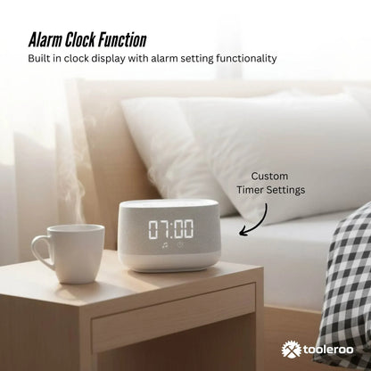 Tooleroo White Noise Machine Speaker - Bluetooth Night Light Sleep Sound - Image 5