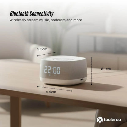 Tooleroo White Noise Machine Speaker - Bluetooth Night Light Sleep Sound - Image 7