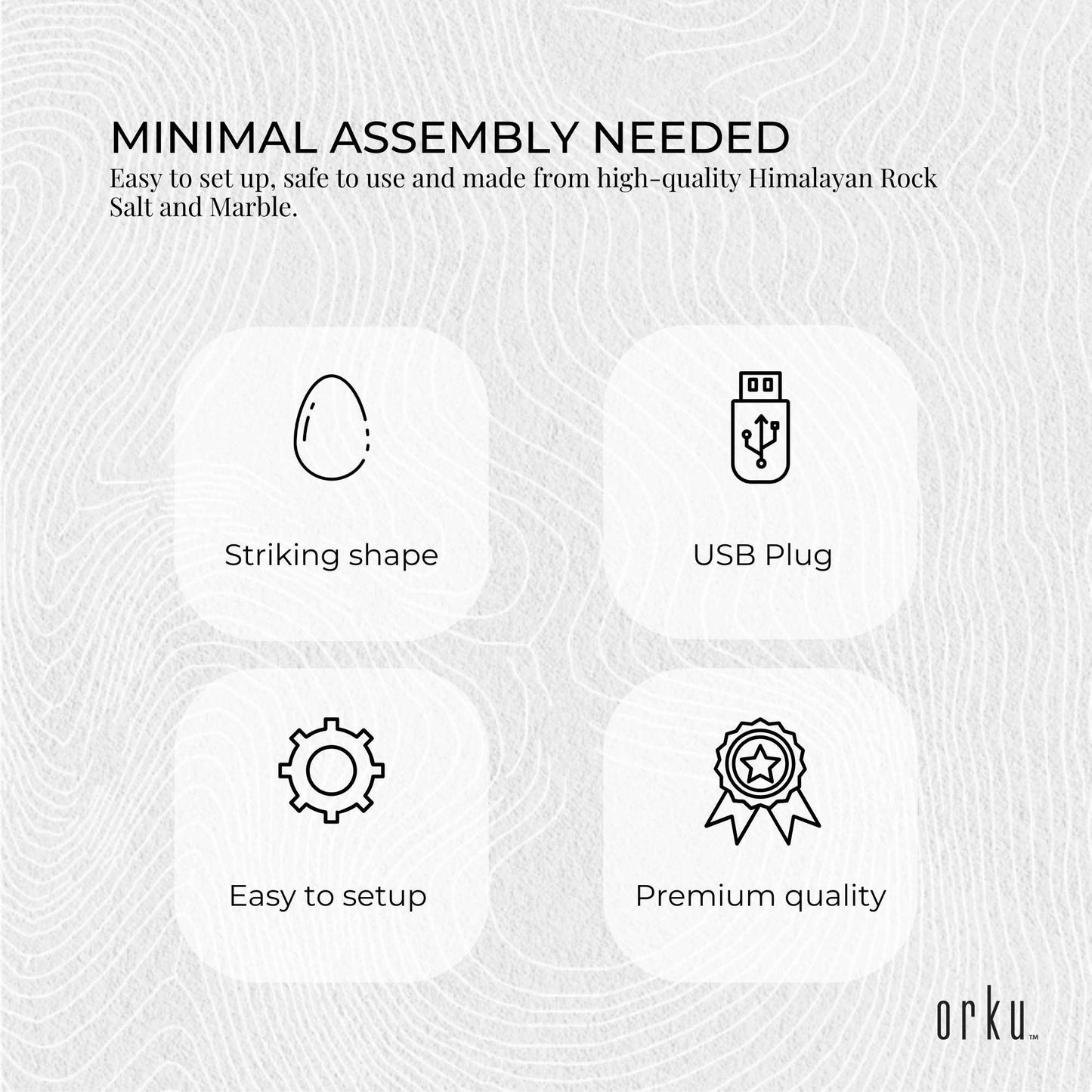 USB Colour Changing Egg Shape Himalayan Pink Salt Lamp Color Change LED Light - Image 6