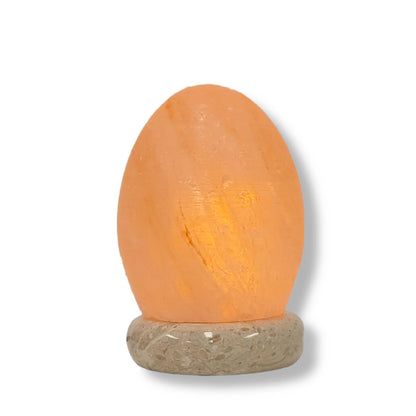 USB Colour Changing Egg Shape Himalayan Pink Salt Lamp Color Change LED Light - Image 8