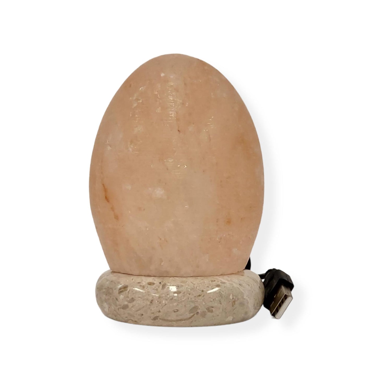 USB Colour Changing Egg Shape Himalayan Pink Salt Lamp Color Change LED Light - Image 9