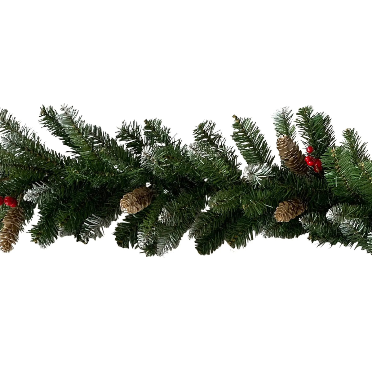 Christabelle 2.7m Christmas Garland with Pine Cones & Berries Pine Tree Decoration Ornament - Image 2