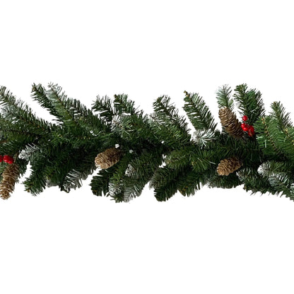 Christabelle 2.7m Christmas Garland with Pine Cones & Berries Pine Tree Decoration Ornament - Image 2