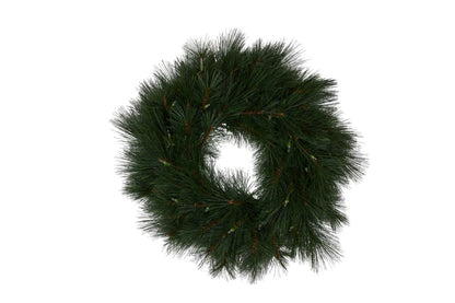 Christabelle 61cm Christmas Wreath Long Needle with LED Lights Front Door Decoration Ornament - Image 2
