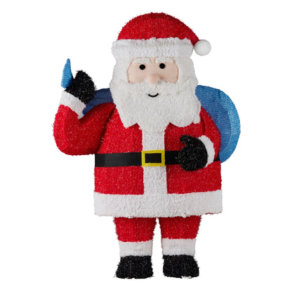 Christabelle 81cm Christmas Santa Display with Lights - Image 2