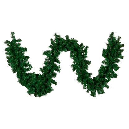 Christabelle 2.7m Christmas Garland with LED Lights Chadwick Tree Decoration Ornament - Image 2