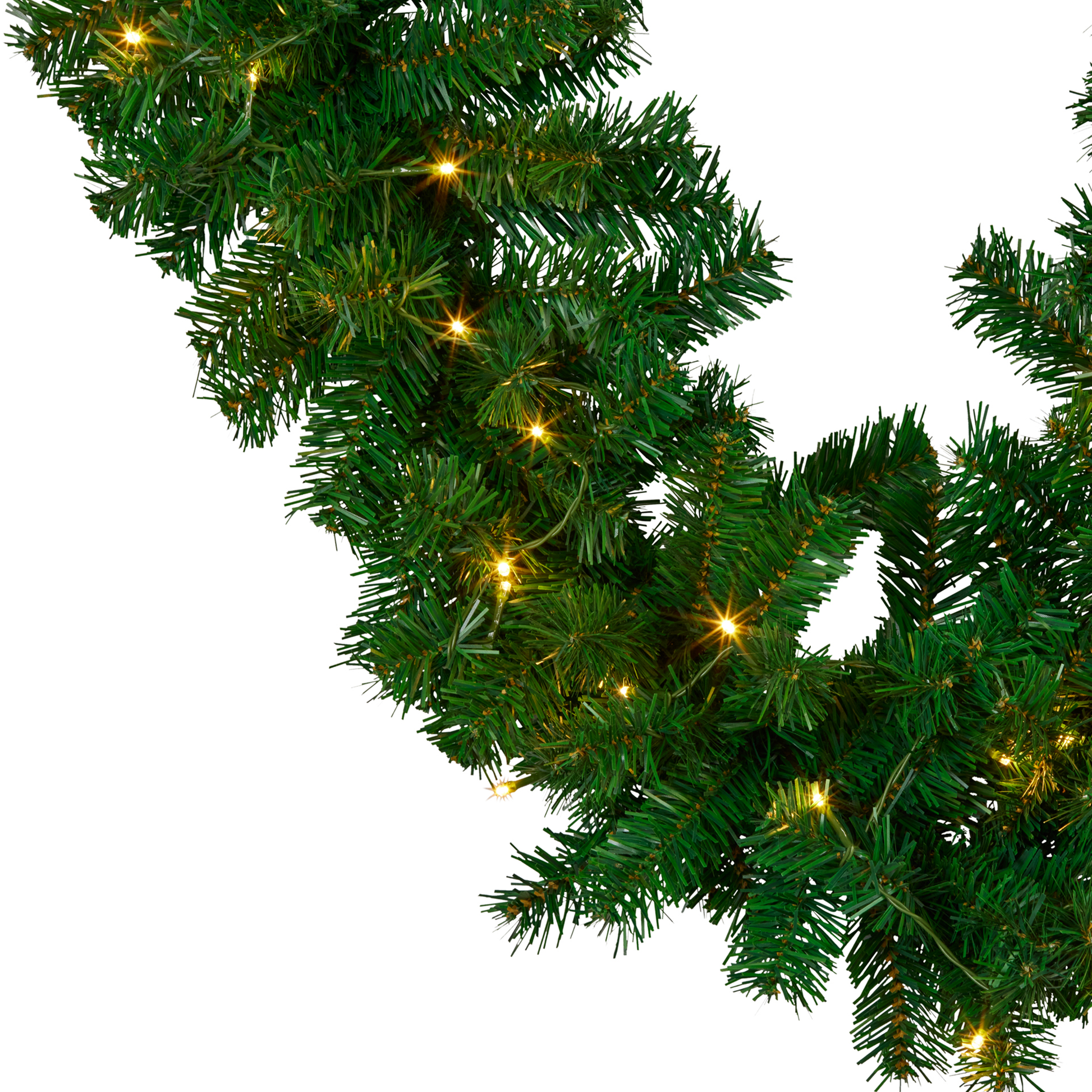 Christabelle 2.7m Christmas Garland with LED Lights Chadwick Tree Decoration Ornament - Image 6