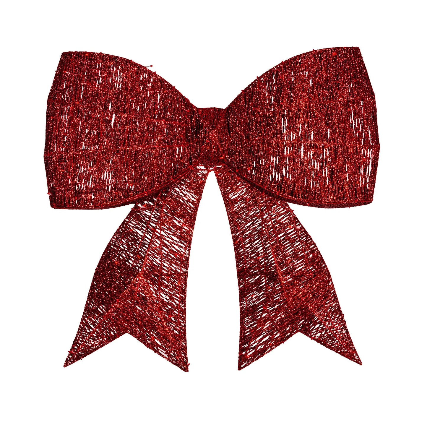 Christabelle Christmas Display Bow 91cm with LED and Twinkle Lights 5 Functions Christmas Festive Decorations Display Big Wired Bow - Image 2