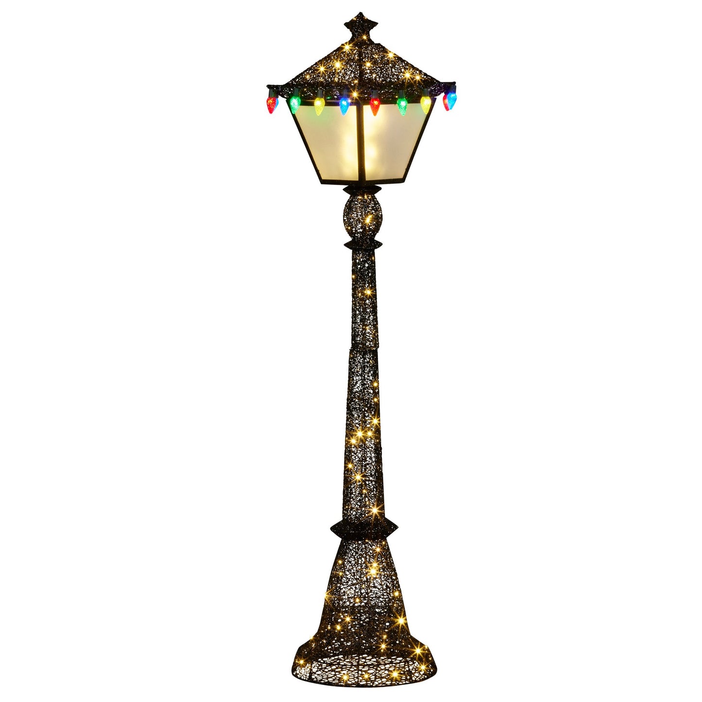 Christabelle Christmas Lamp Post Display 183cm With Lights - Image 4