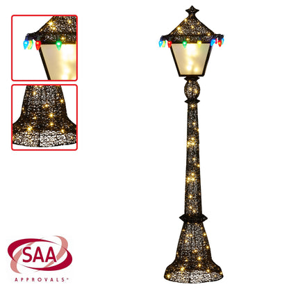 Christabelle Christmas Lamp Post Display 183cm With Lights - Image 6