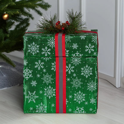 Christabelle Animated Elf Gift Box Led Lights Christmas Tree Decoration Ornament - Image 6