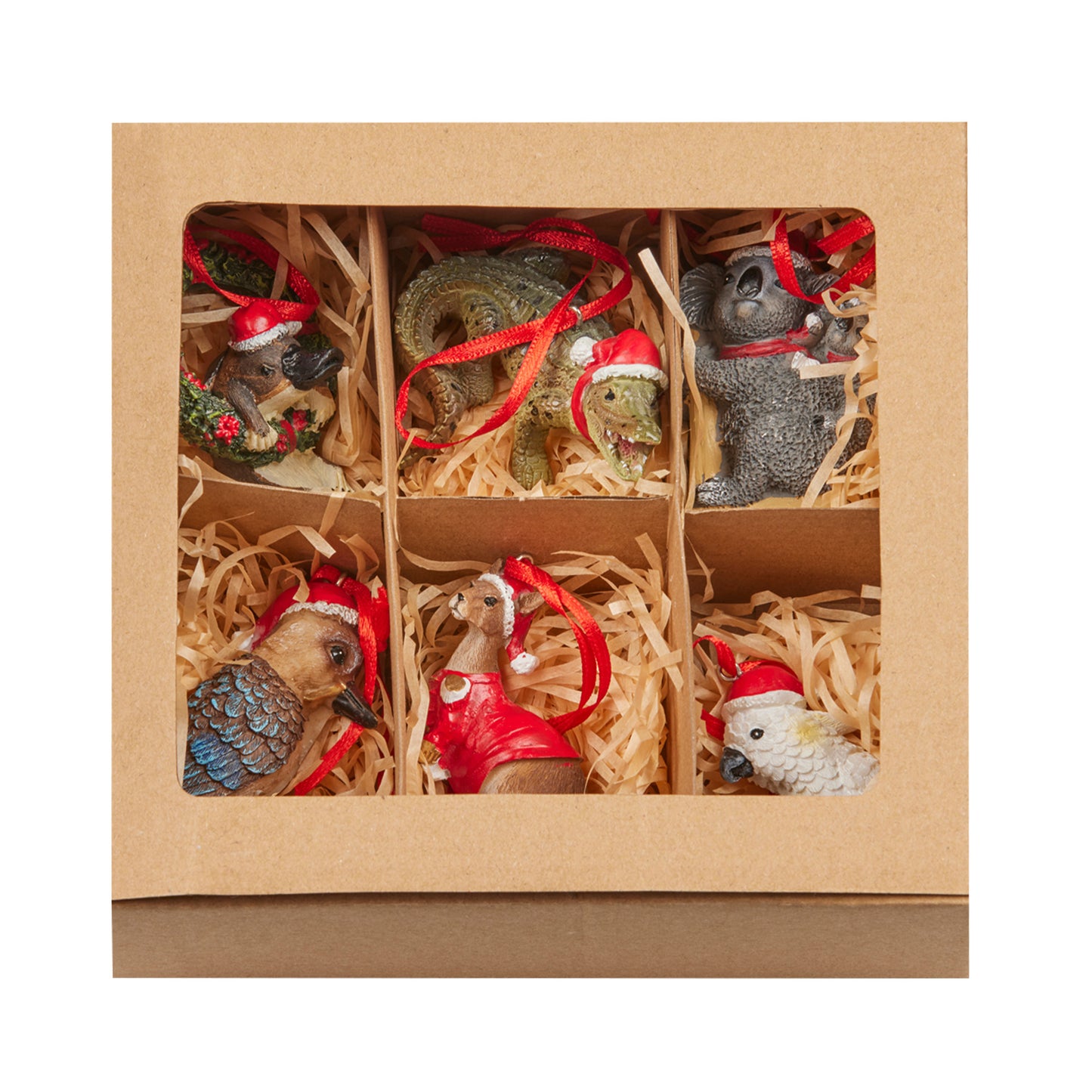 Christabelle Christmas Aussie Animals Pack of 6 Baubles Tree Decoration Ornaments Gift Pack - Image 6