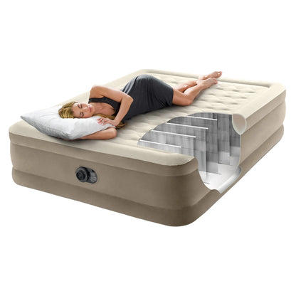 Intex Dura-Beam® Deluxe Queen Ultra Plush Air Mattress - Image 5
