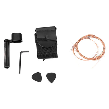 Karrera Acoustic Cutaway 40in Guitar - Pink - Image 5