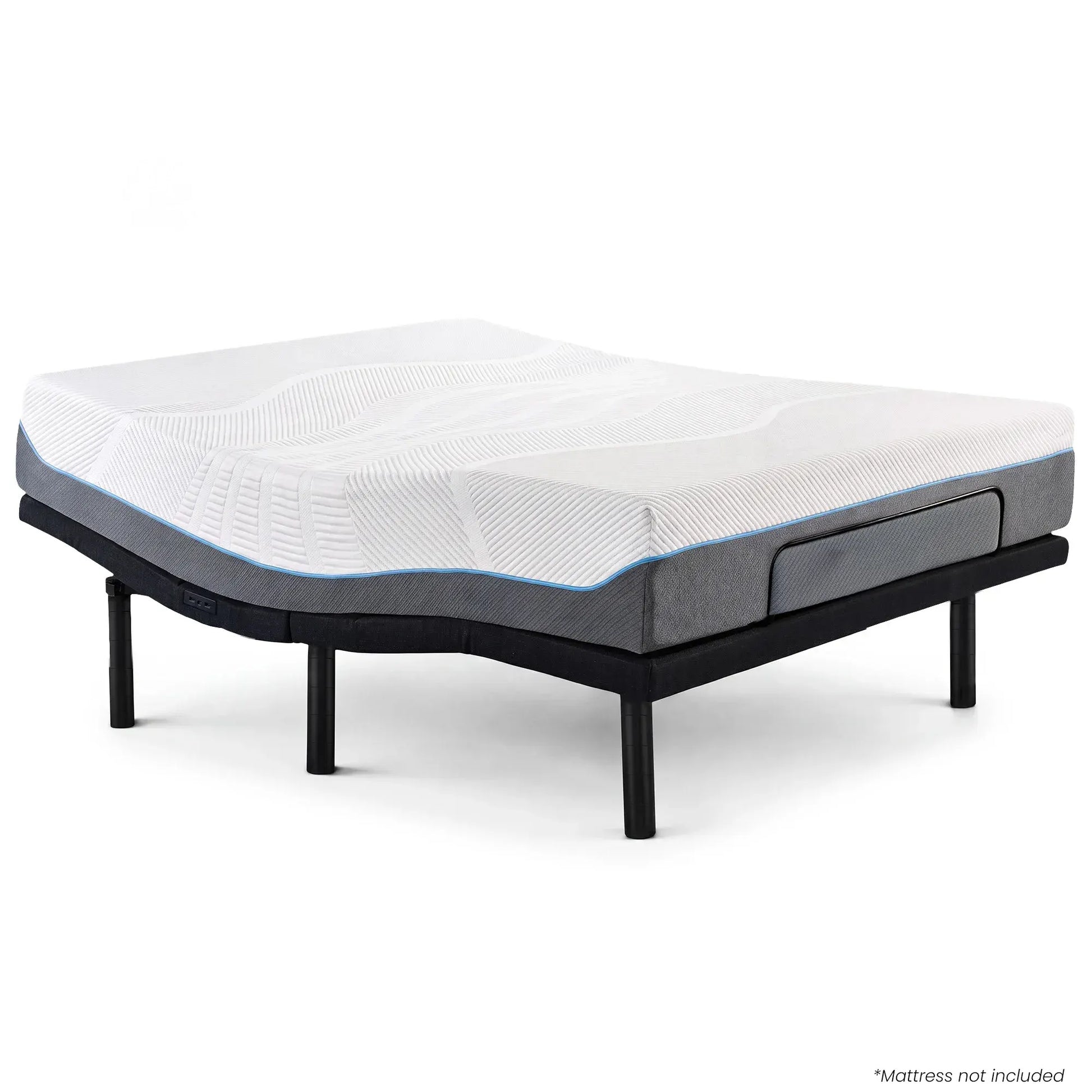 Therapedic Kinetic Advance Adjustable Queen Bed Base with Head Tilt