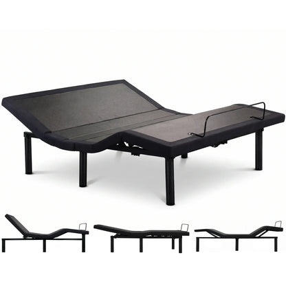 Therapedic Motion Adjustable Queen Bed Base with Wireless Remote