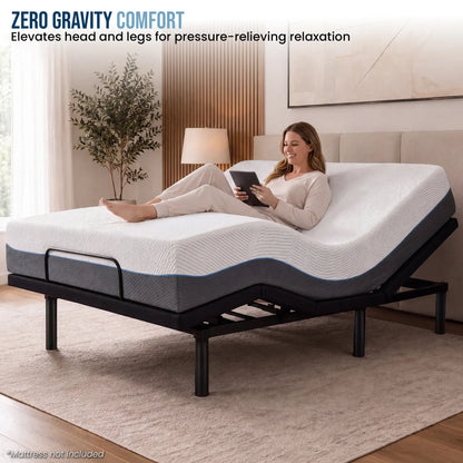Therapedic Motion Adjustable Queen Bed Base with Wireless Remote - Image 4
