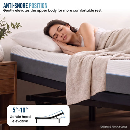 Therapedic Motion Adjustable Queen Bed Base with Wireless Remote - Image 6