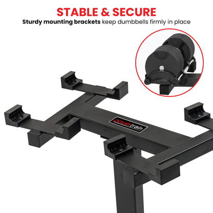 Powertrain 150Kg Adjustable Eon Dumbbell Stand - Image 6
