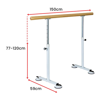 Powertrain Freestanding Ballet Barre - 1.5m - Image 3