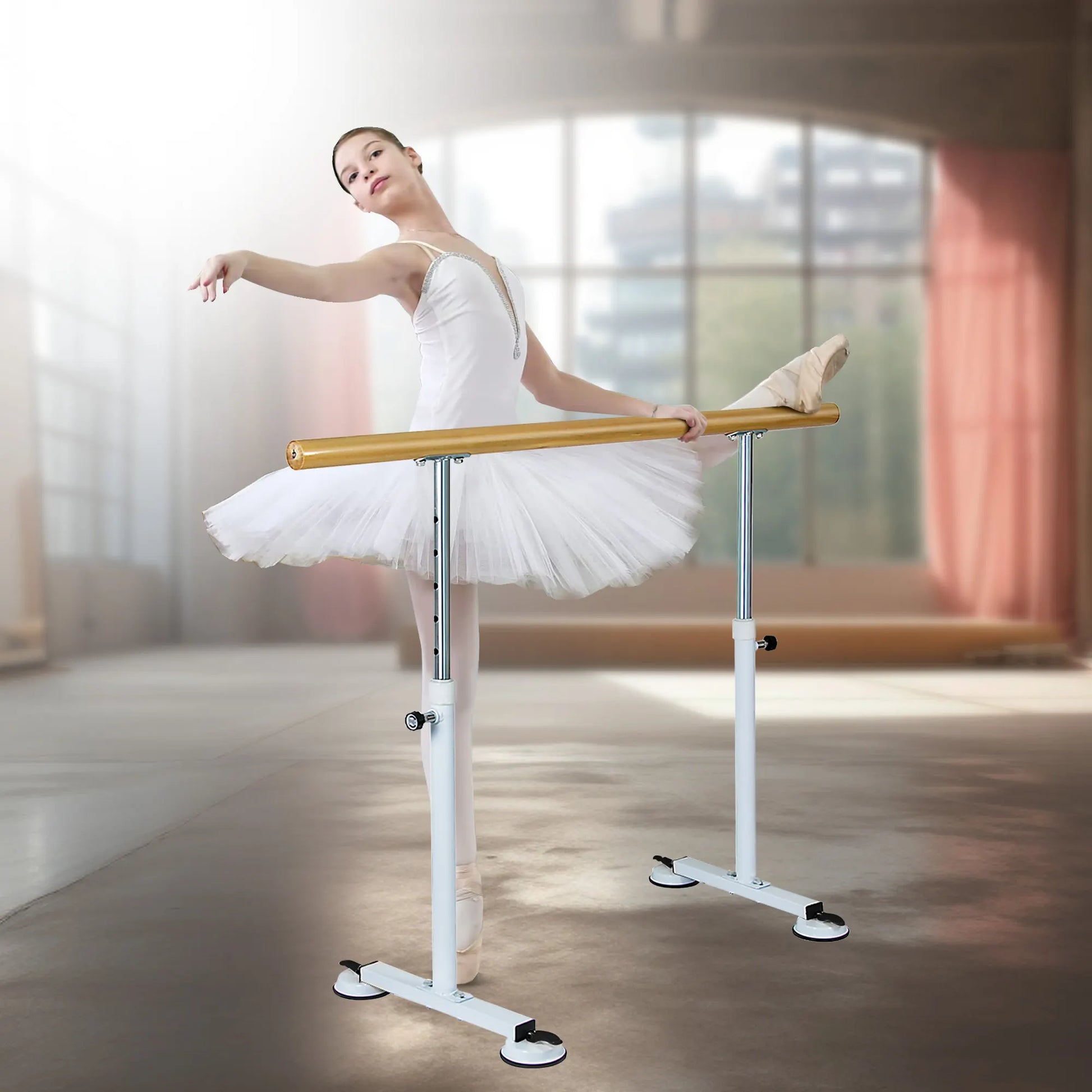 Powertrain Freestanding Ballet Barre - 1.5m - Image 8