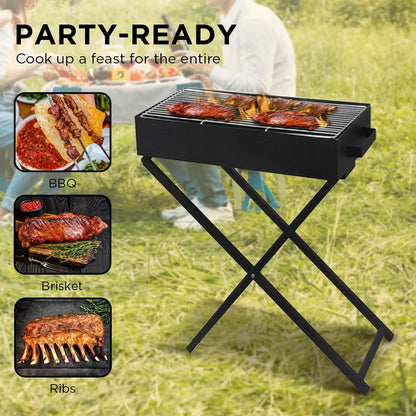 Wallaroo Charcoal BBQ Grill - Adjustable Height - Image 2