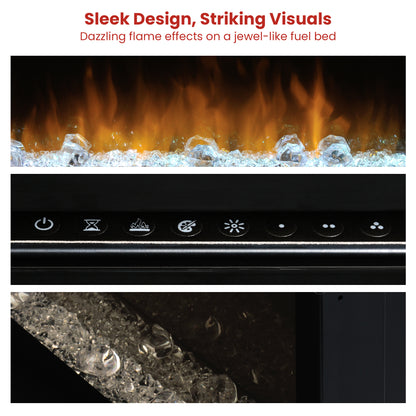 Dimplex PRISM Wall Mounted Electric Fireplace - 34-inches - Image 6