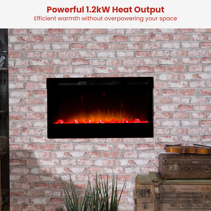Dimplex PRISM Wall Mounted Electric Fireplace - 34-inches - Image 7