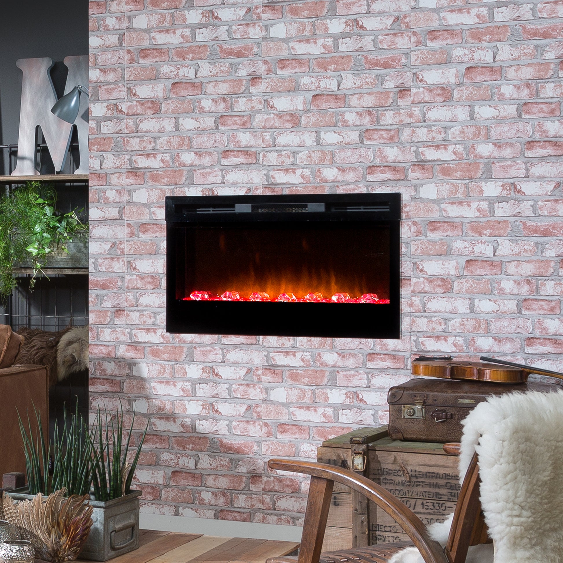 Dimplex PRISM Wall Mounted Electric Fireplace - 34-inches - Image 8