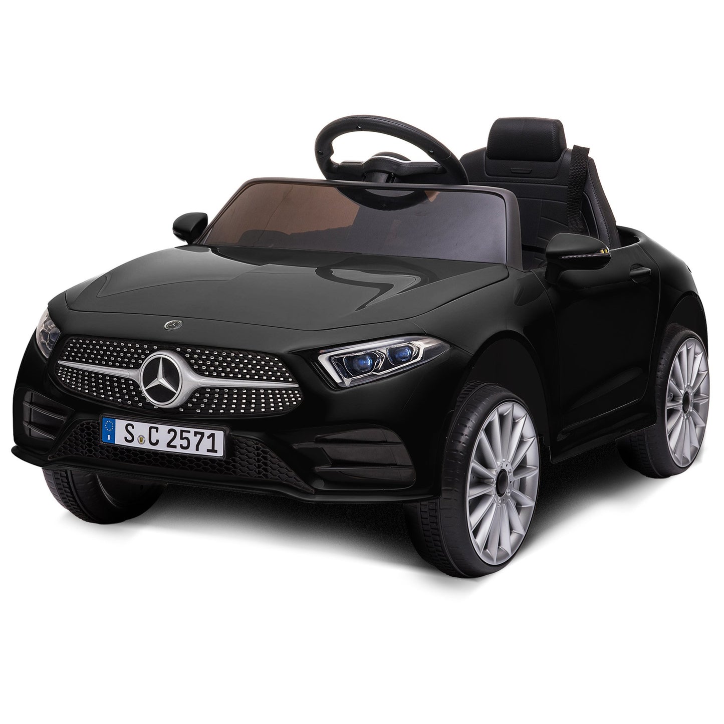 Kahuna Mercedes Benz CLS 350 Kids Electric Ride On Car with Remote Control - Black - Image 2