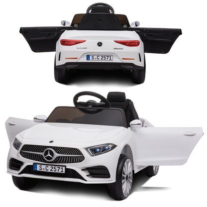 Kahuna Mercedes Benz CLS 350 Kids Electric Ride On Car with Remote Control - White - Image 7