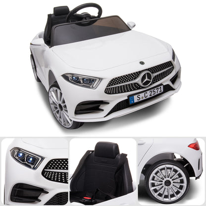 Kahuna Mercedes Benz CLS 350 Kids Electric Ride On Car with Remote Control - White - Image 9