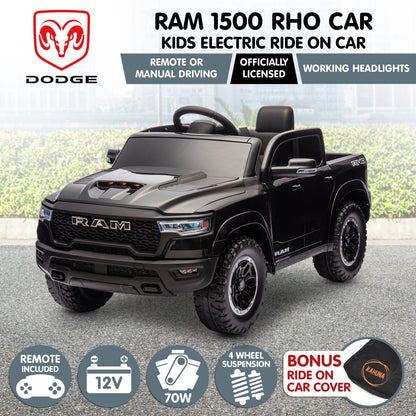 Kahuna Ram 1500 RHO Kids Electric Ride On Car with Remote Control - Image 2