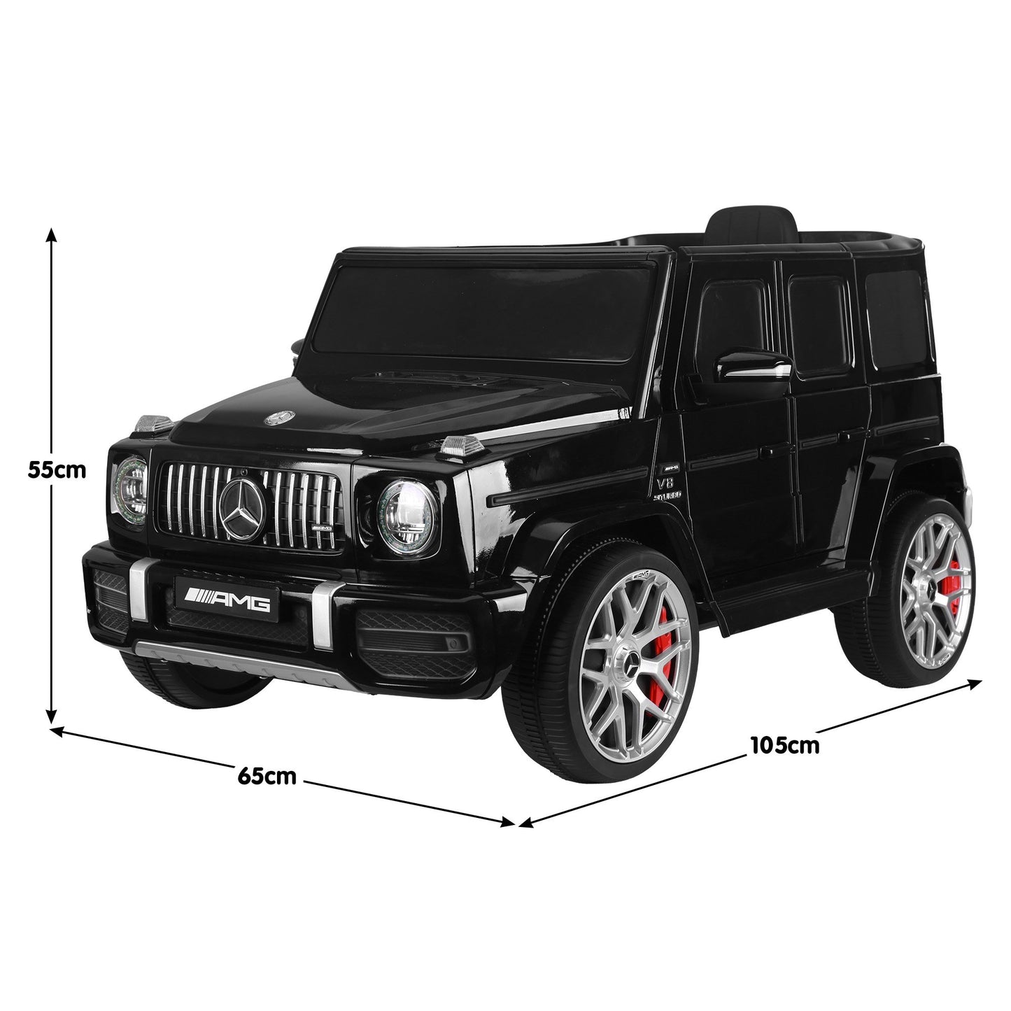 Kahuna Mercedes Benz AMG Licensed G63 Kids Electric Ride On Car Remote Control Dual 25W Motors Music Player LED Lights - Image 3
