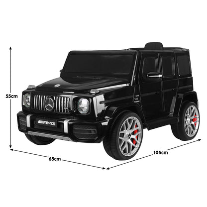 Kahuna Mercedes Benz AMG Licensed G63 Kids Electric Ride On Car Remote Control Dual 25W Motors Music Player LED Lights - Image 3