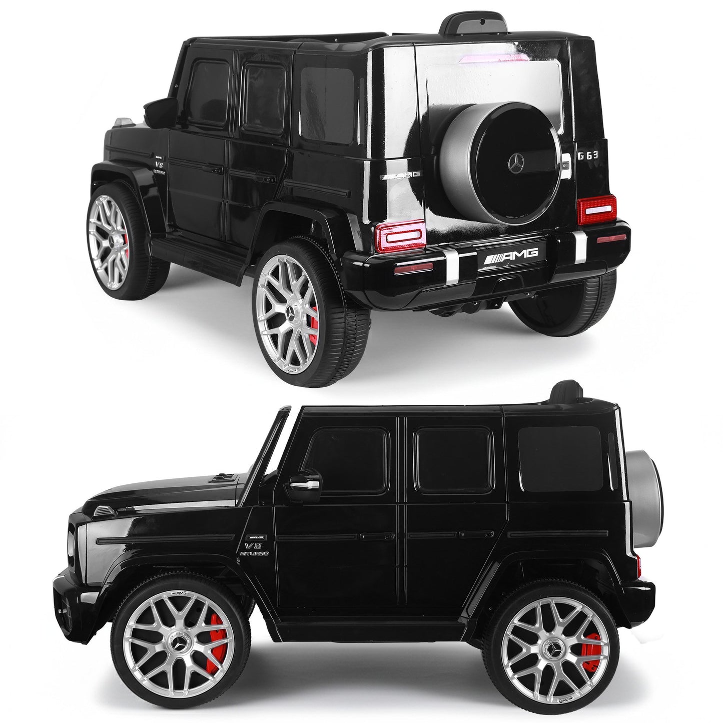 Kahuna Mercedes Benz AMG Licensed G63 Kids Electric Ride On Car Remote Control Dual 25W Motors Music Player LED Lights - Image 4