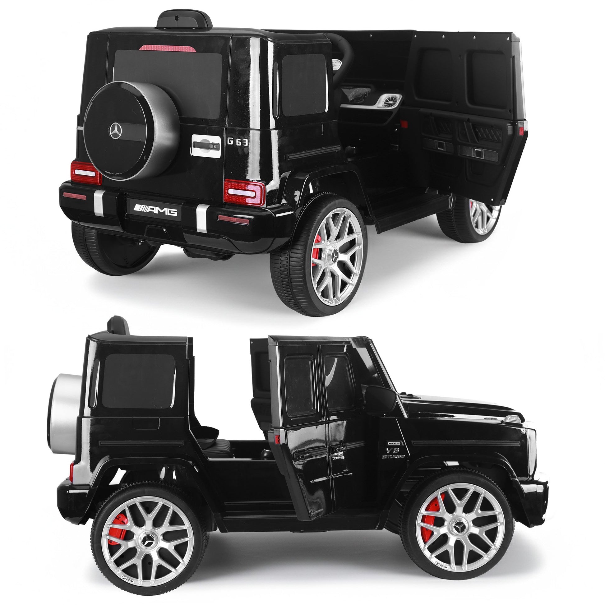 Kahuna Mercedes Benz AMG Licensed G63 Kids Electric Ride On Car Remote Control Dual 25W Motors Music Player LED Lights - Image 5
