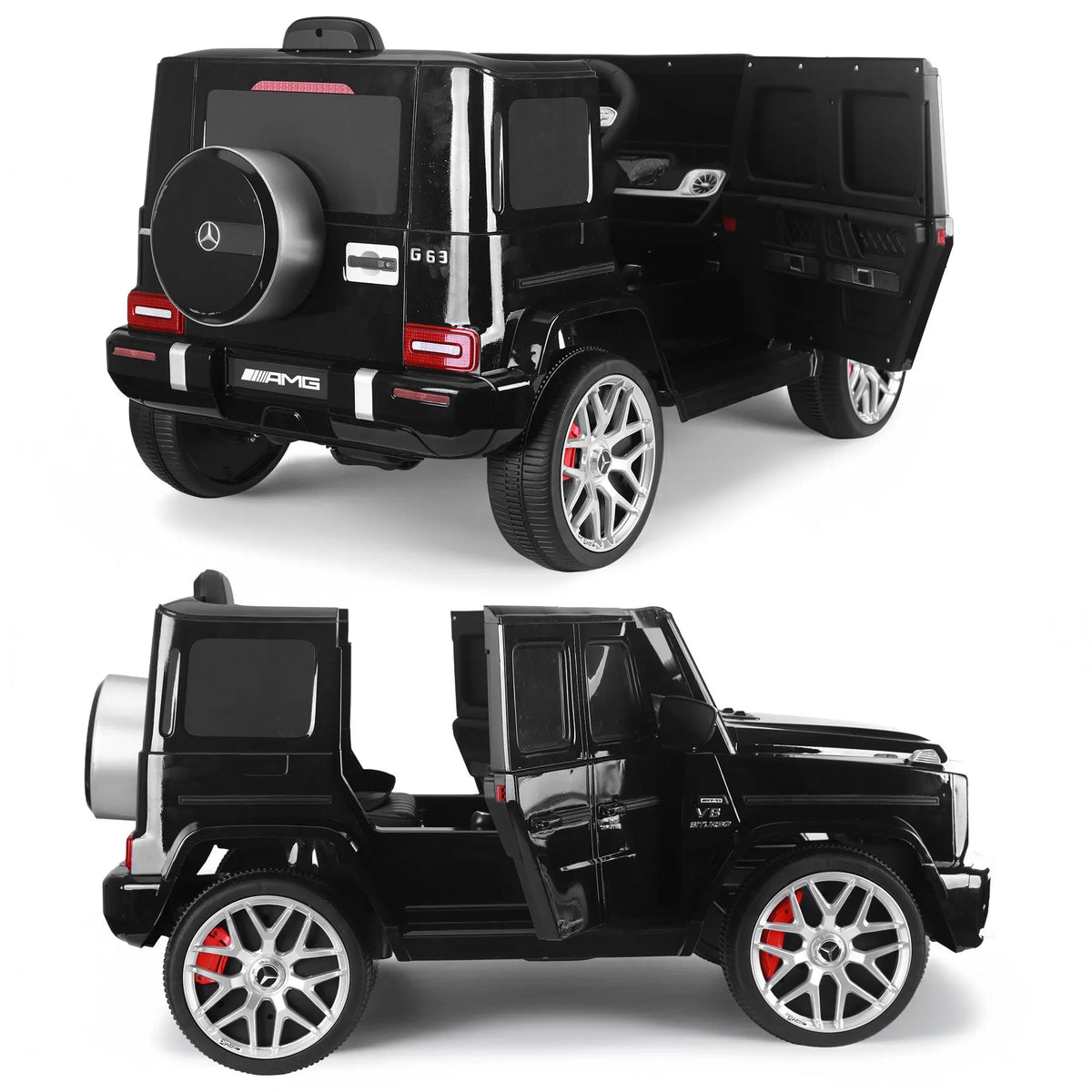 Kahuna Mercedes Benz AMG Licensed G63 Kids Electric Ride On Car Remote Control Dual 25W Motors Music Player LED Lights - Image 5