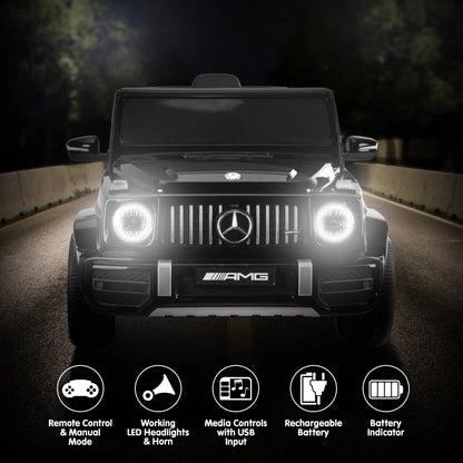 Kahuna Mercedes Benz AMG Licensed G63 Kids Electric Ride On Car Remote Control Dual 25W Motors Music Player LED Lights - Image 8
