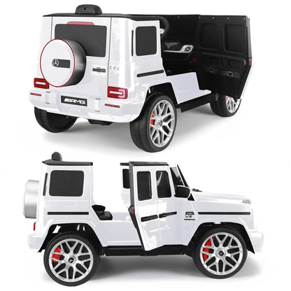 Kahuna Mercedes Benz AMG G63 Kids Electric Ride On Car w/ Remote Control - White - Image 5