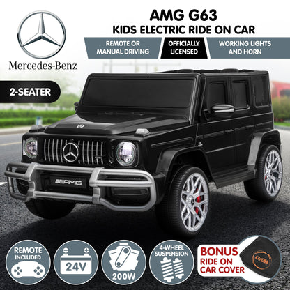 Kahuna Mercedes Benz AMG G63 Kids Electric Two Seater Ride On Car with Remote Control - Image 2