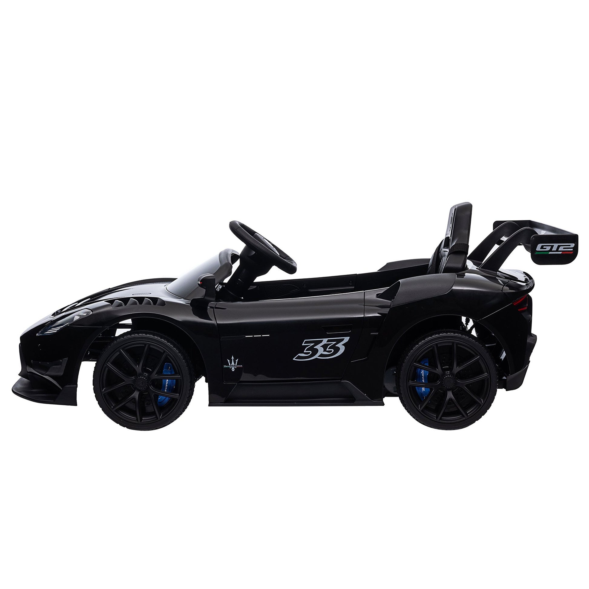 Kahuna Maserati MC20 GT2 Licensed Electric Kids Ride On Race Car Black - Image 2