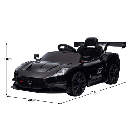 Kahuna Maserati MC20 GT2 Licensed Electric Kids Ride On Race Car Black - Image 3