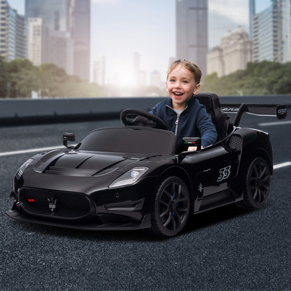 Kahuna Maserati MC20 GT2 Licensed Electric Kids Ride On Race Car Black - Image 9