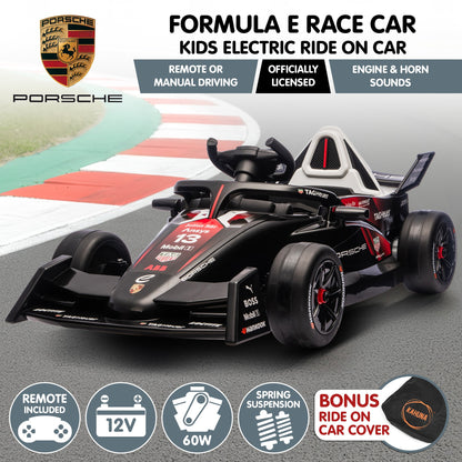 Kahuna Porsche Formula E Kids Electric Ride-on Car With Remote Control - Image 2
