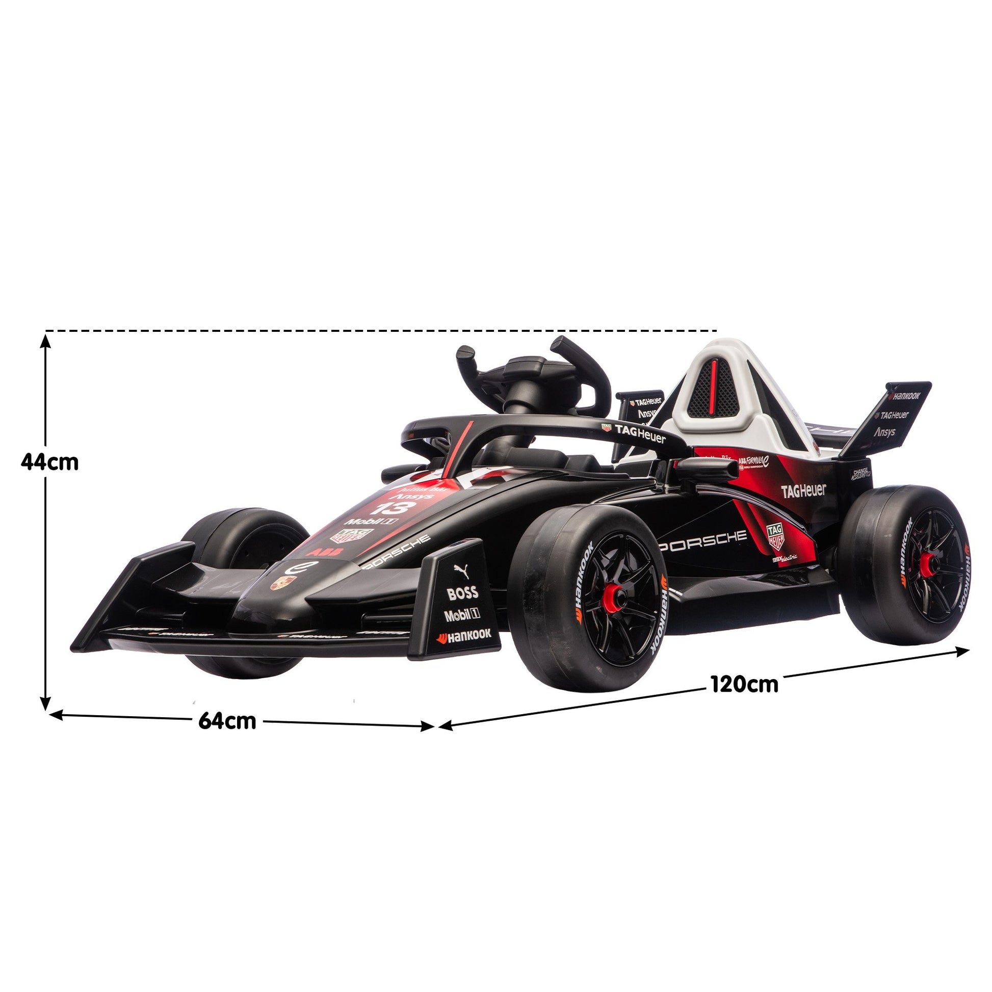 Kahuna Porsche Formula E Kids Electric Ride-on Car With Remote Control - Image 3